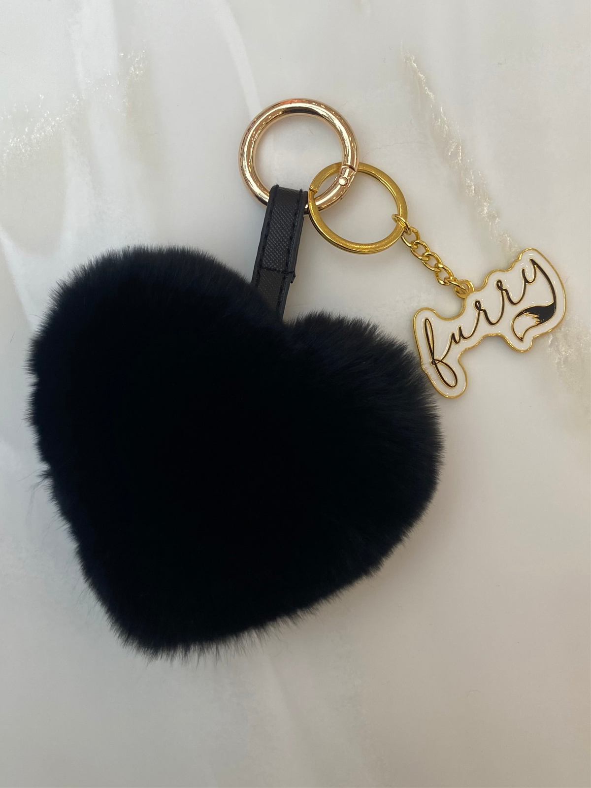“FURRY HEARTS” keychain