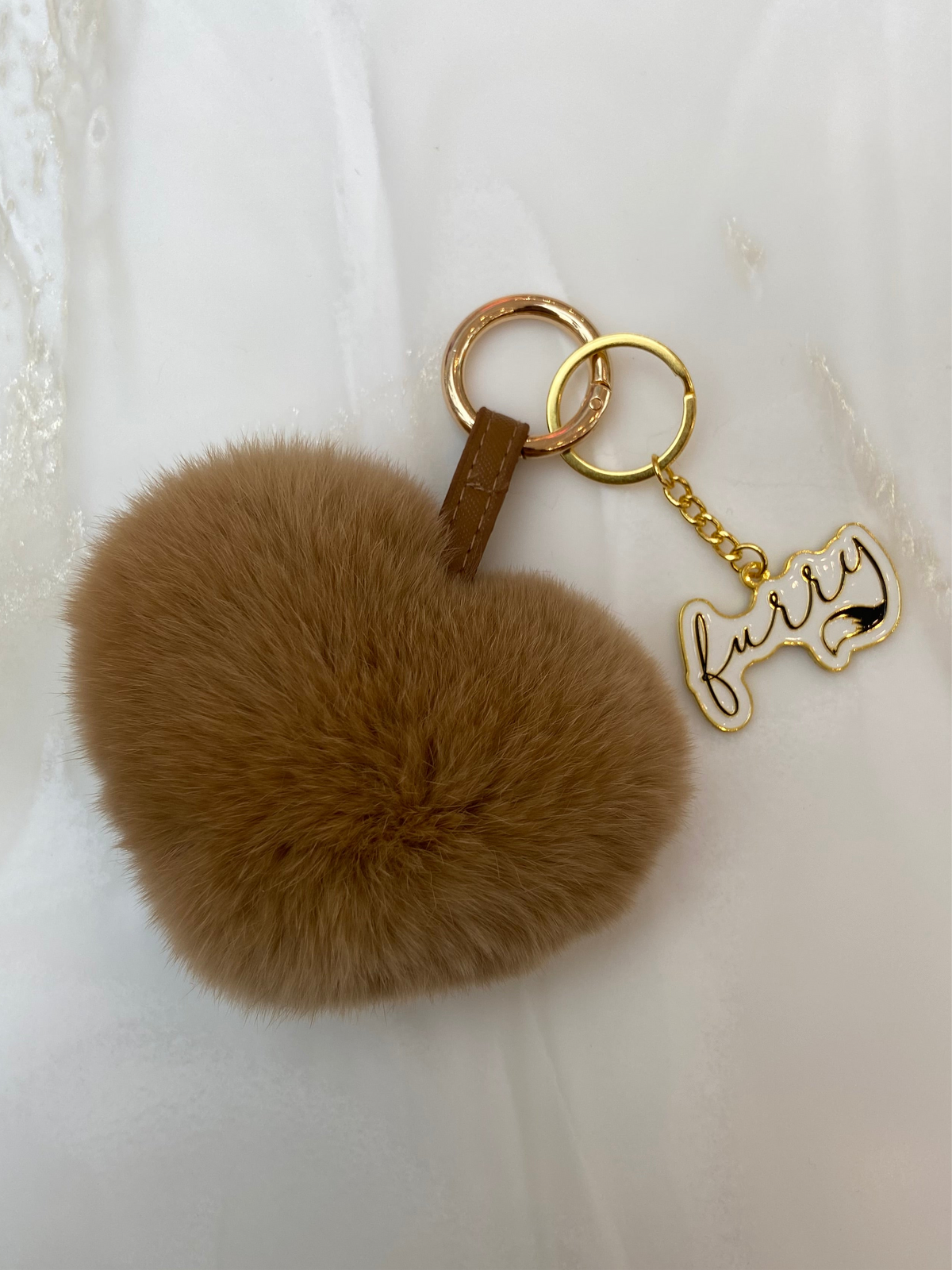 “FURRY HEARTS” keychain
